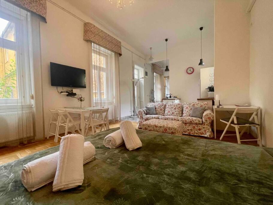 Knezits Spacious Ac Terrace Free Parking Budapest Bagian luar foto